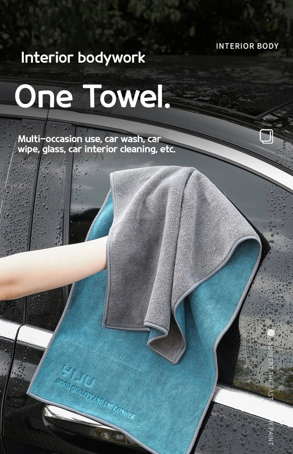Premium Microfiber Drying Towel – Ultra-Absorbent & Scratch-Free