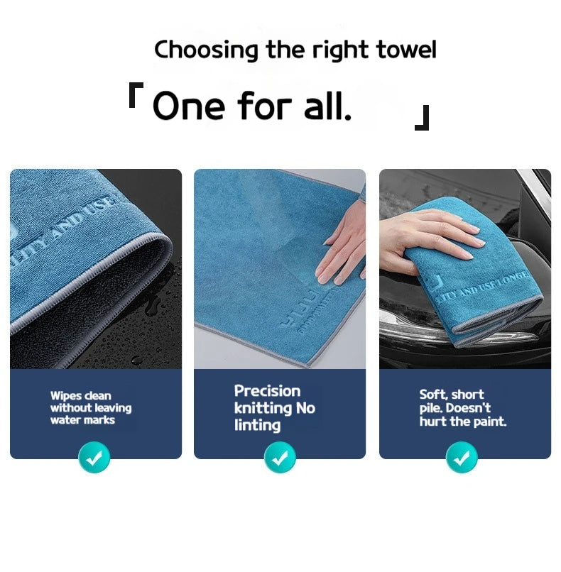 Premium Microfiber Drying Towel – Ultra-Absorbent & Scratch-Free