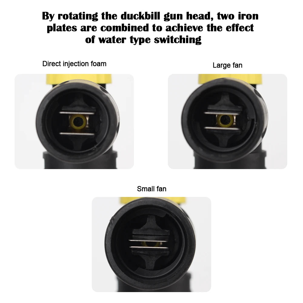 750ML Snow Foam Cannon, adjustable High-Pressure Car Wash Foam Lance | Thick-Foam, Easy connect.